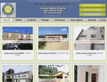 Tablet Screenshot of agence-immobilier-cholet.com